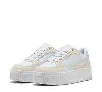 Puma Karmen II Idol - Scarpe da Ginnastica Femmina, Puma White-Peaceful Blue-Alpine Snow,