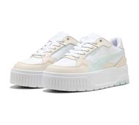 PUMA KARMEN II IDOL - Scarpe da ginnastica Femmina, PUMA WHITE-PEACEFUL BLUE-ALPINE SNOW, 38 EU