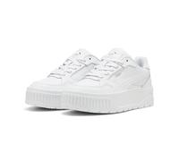 Puma Karmen II Idol - Scarpe da Ginnastica Femmina, Puma White-Puma White-Puma Silver,