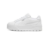 PUMA Karmen II L, Scarpe da Ginnastica Donna, Puma White Puma White Puma Silver, 42.5 EU
