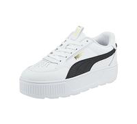 PUMA Karmen Rebelle, Scarpe Da Ginnastica Donna, Bianco Gelido Rosa Piuma Grigio, 37 EU