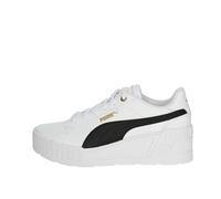 SCARPE PUMA DONNA 390985 02 KARMEN WEDGE BOLD BIANCO SNEAKERS ORIGINALI NUOVE