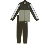 PUMA Kids Block Poly Tuta Junior Dark Olive 15 Anni