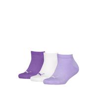 PUMA Kids' Invisible Socks 3 Pack, Abbigliamento, Flame Arancione/Bianco, 31-34 31-34