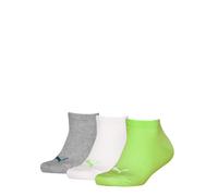 PUMA Kids' Invisible Socks 3 Pack, Abbigliamento, Verde Combo, 23-26 23-26