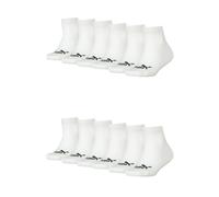 Puma Kids Quarter Calzini Sneaker Taglia 27 - 38 Per Ragazze E Ragazzi 12 Paia