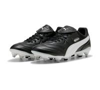 PUMA King Liga Mxsg, Scarpe da Calcio Unisex-Adulto, Black White Silver, 43 EU