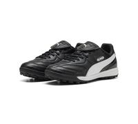 PUMA King Liga TT, Scarpe da Calcio Unisex-Adulto, Black White Silver, 44.5 EU
