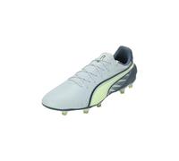PUMA King Match Fg/AG, Scarpe da Calcio Unisex - Adulto, Frosted Dew Fizzy Apple Gray Skies, 46.5 EU