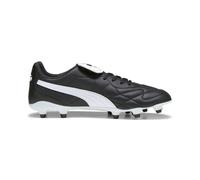 PUMA King Top Fg/AG, Soccer Shoe Unisex-Adulto, Black White Gold, 44.5 EU