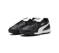 PUMA King Top TT, Scarpe da Calcio Unisex-Adulto, Nero Bianco Oro, 40 EU