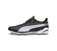 Puma King Ultimate FG/AG Black/White/Fire Orchid da Uomo 45 Nero