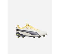 Puma King Ultimate Fg/AG, Scarpe da Ginnastica Unisex-Adulto, Alpine Snow Asphalt Yellow Blaze, 44 EU