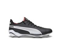 Puma King Ultimate FG/AG Black/White/Fire Orchid da Uomo 40 Nero