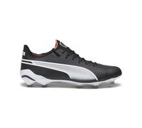 Puma King Ultimate FG/AG Black/White/Fire Orchid da Uomo 45 Nero