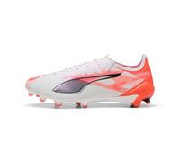 PUMA King Ultimate Launch Firm Ground - Scarpe da calcio da uomo, bianco, 42.5 EU