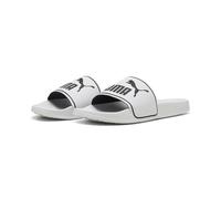 PUMA Leadcat 2.0 H Slide Sandalo Unisex, Puma White Puma Black, 44.5 EU