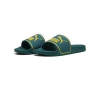 PUMA Leadcat 2.0 Slide Sandalo Unisex, Emerald Ice Giallo abbagliante, 37 EU