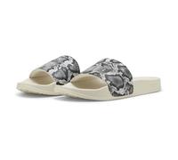 PUMA Leadcat 2.0 Snake Chic, Sandali a Ciabatta Donna, Alpine Snow-Gold, 38 EU