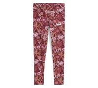 Puma Leggings a Fiori Rosso Ragazza Ess Nature 2.0 DOP, Rosa, 6 anni