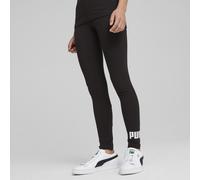 PUMA Leggings 'ESS No. 1' nero / bianco, Taglia 164