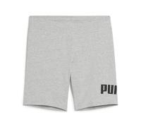 Puma Leggings Corti da Donna Ess No. 1 Logo 7'', Grigio Chiaro, L