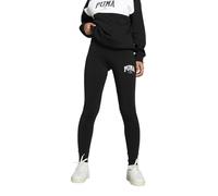 PUMA Pantaloni sportivi 'Squad' nero / bianco, Taglia S