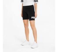 Puma Leggings Essentials Logo Short Black/White da Donna XS Nero