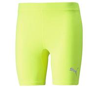 PUMA Liga Baselayer Short Tight, Collant Uomo, Yellow Alert, XL