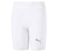 Puma LIGA Baselayer ShortTight Jr Leggins, Unisex bambini, Puma White, 164