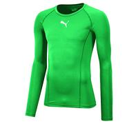 Puma Liga Baselayer Tee Ls Maglia A Manica Lunga, Pepper Green, S Uomo