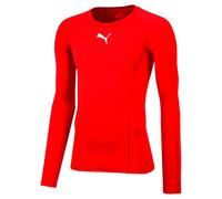 Puma Maglia Baselayer Liga a maniche lunghe Rosso XL Uomo