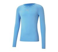Puma Liga Baselayer Tee Ls Maglia A Manica Lunga, Team Azzurro, L Uomo