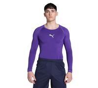 Puma Liga Baselayer Tee Ls Maglia A Manica Lunga, Viola (Prism Violet), M Uomo