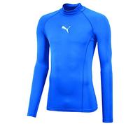 Puma Liga Baselayer Tee LS Warm, Maglietta Compressione Uomo, Electric Blue Lemonade, S