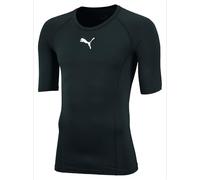 Puma Liga Baselayer Tee SS Jr, Maglietta Compressione Unisex-Bambini, Nero Black), 176