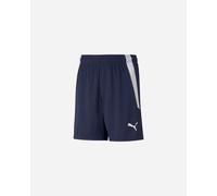 Puma Pantaloncini teamLIGA Jr Unisex Bambini Blu (Peacoat/Puma White) Taglia 128