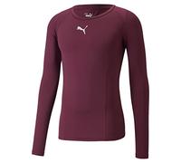 PUMA Liga-Maglietta Strato Base, Taglia Performance Uomo, Vino D'uva, M