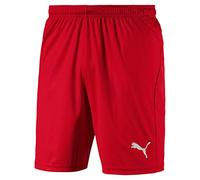 PUMA LIGA Shorts Core, Pantaloncini da Calcio, Uomo, Rosso (Puma Red/Puma White), S