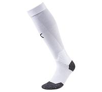 PUMA Liga Socks, Calzettoni Calcio Unisex, Bianco (Puma White/Puma Black), 3