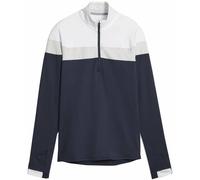 Puma Lightweight 1/4 Zip Navy Blazer/Ash Gray M Felpa