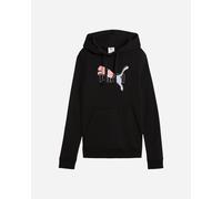 Puma Logo Lab W - Felpa - Donna - Nero M