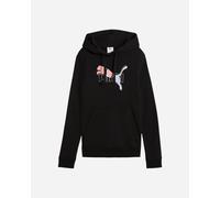 Puma Logo Lab W - Felpa - Donna - Nero XL