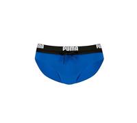 PUMA Logo, Slip da Bagno Uomo, Vivid Blue,