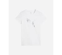 Puma T-shirt Ess Metallic Donna Bianco-Argento metallico L