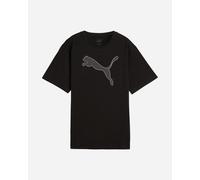 Puma W Jers Mc Log Cat Nero - T.shirt