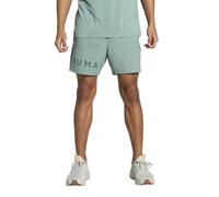 PUMA M CLOUDSPUN Branded 5" Short, Pantaloncini Lavorati a Maglia Unisex - Adulto, Green Moon,