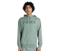 PUMA M CLOUDSPUN Branded Hoodie, Felpe con Cappuccio Unisex - Adulto, Green Moon, XXL