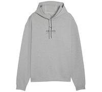 Puma M CLOUDSPUN Branded Hoodie Grigio Chiaro Heather