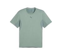 PUMA M CLOUDSPUN Soft Breathable Tee, Magliette Unisex - Adulto, Green Moon Heather, XXL